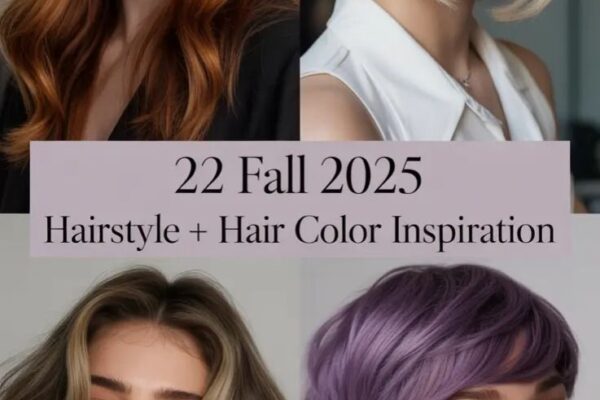 Fall Hairstyle + Hair Color Inspiration