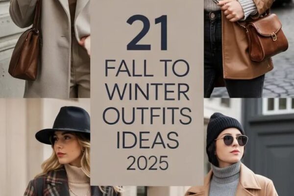 Fall to Winter Outfit Ideas 2025 Fall to Winter Outfit Ideas 2025