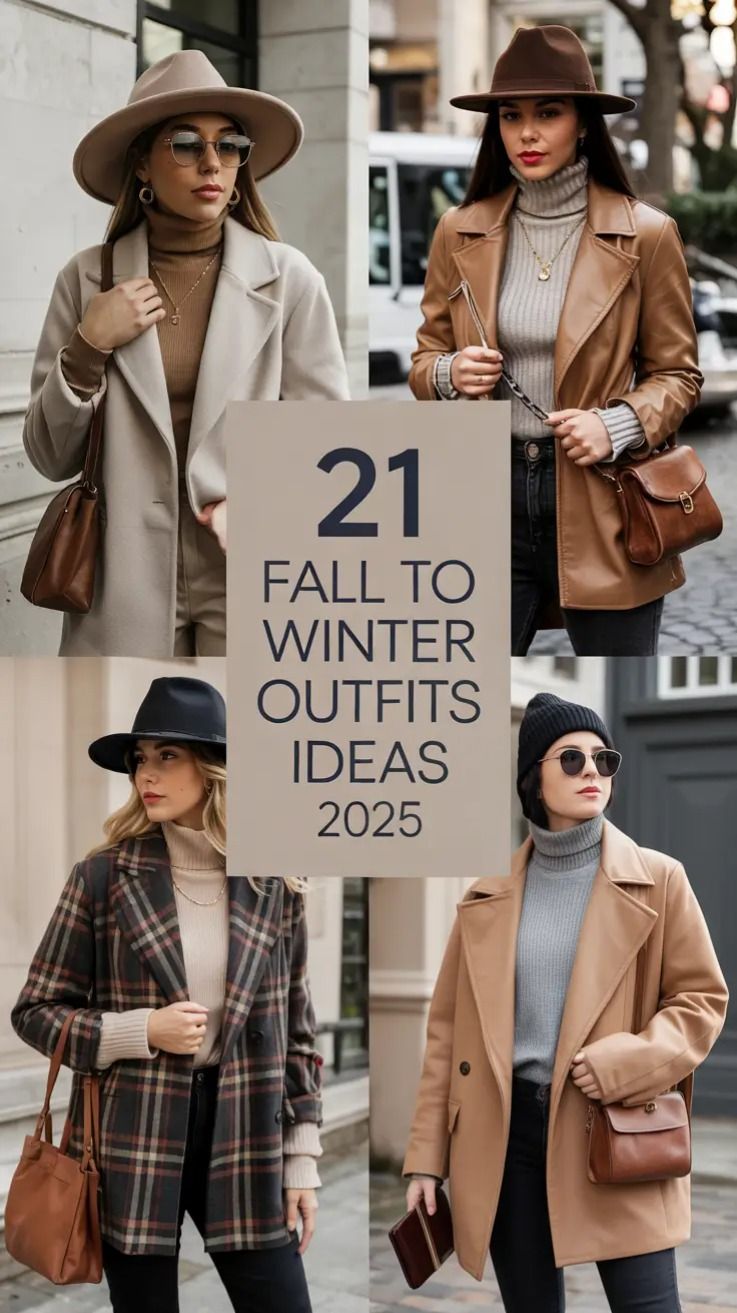 Fall to Winter Outfit Ideas 2025