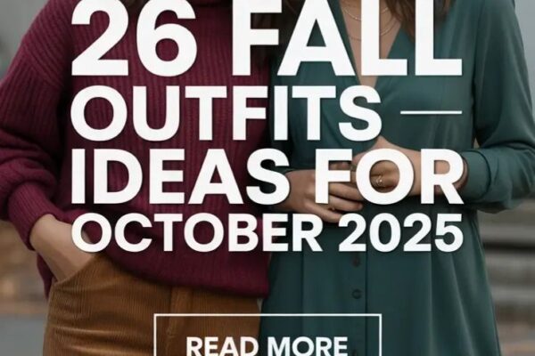 Fall Outfits Ideas for October 2025: Cozy Looks to Try This Season