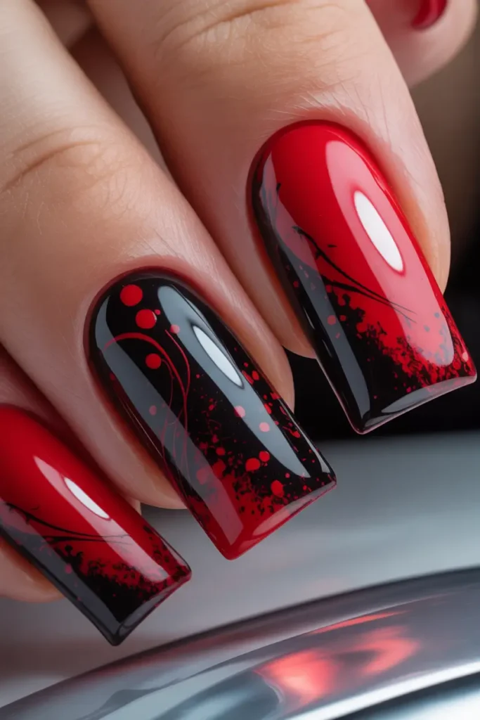 2025 Red Fall Nails: Bold, Dark Cherry Designs for Autumn