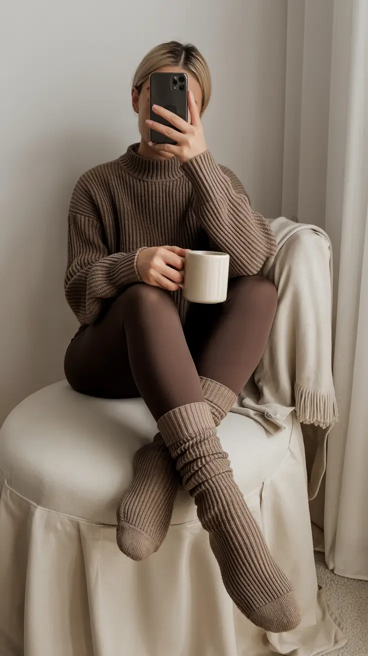 Fall outfits ideas for October 2025 Cozy Minimalist Comfort
