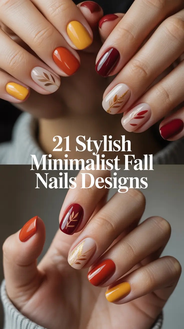 Stylish Minimalist Fall Nails Designs 2025 – Chic & Simple Inspo for the Season