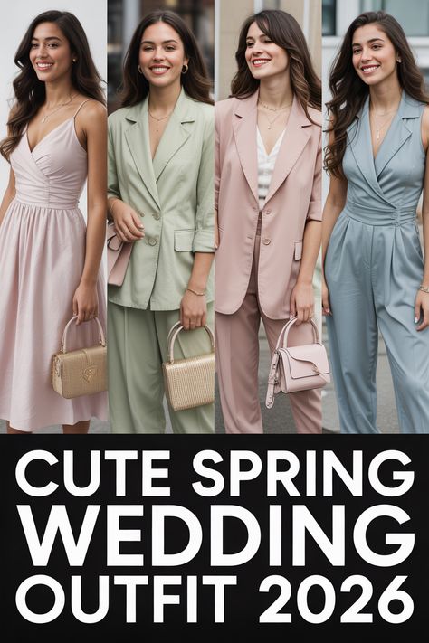 CUTE SPRING WEDDING OUTFIT 2026