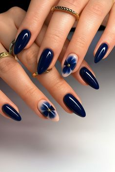 Ombre Spring Dip Nails