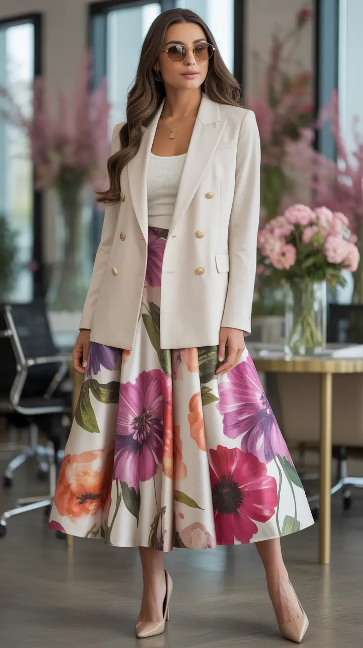 24 Professional Spring Office Outfits 2026 to Refresh Your Workwear Style