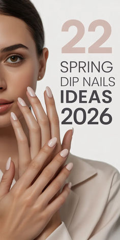 22 Fresh Spring Dip Nails Ideas for 2026 You’ll Want to Try