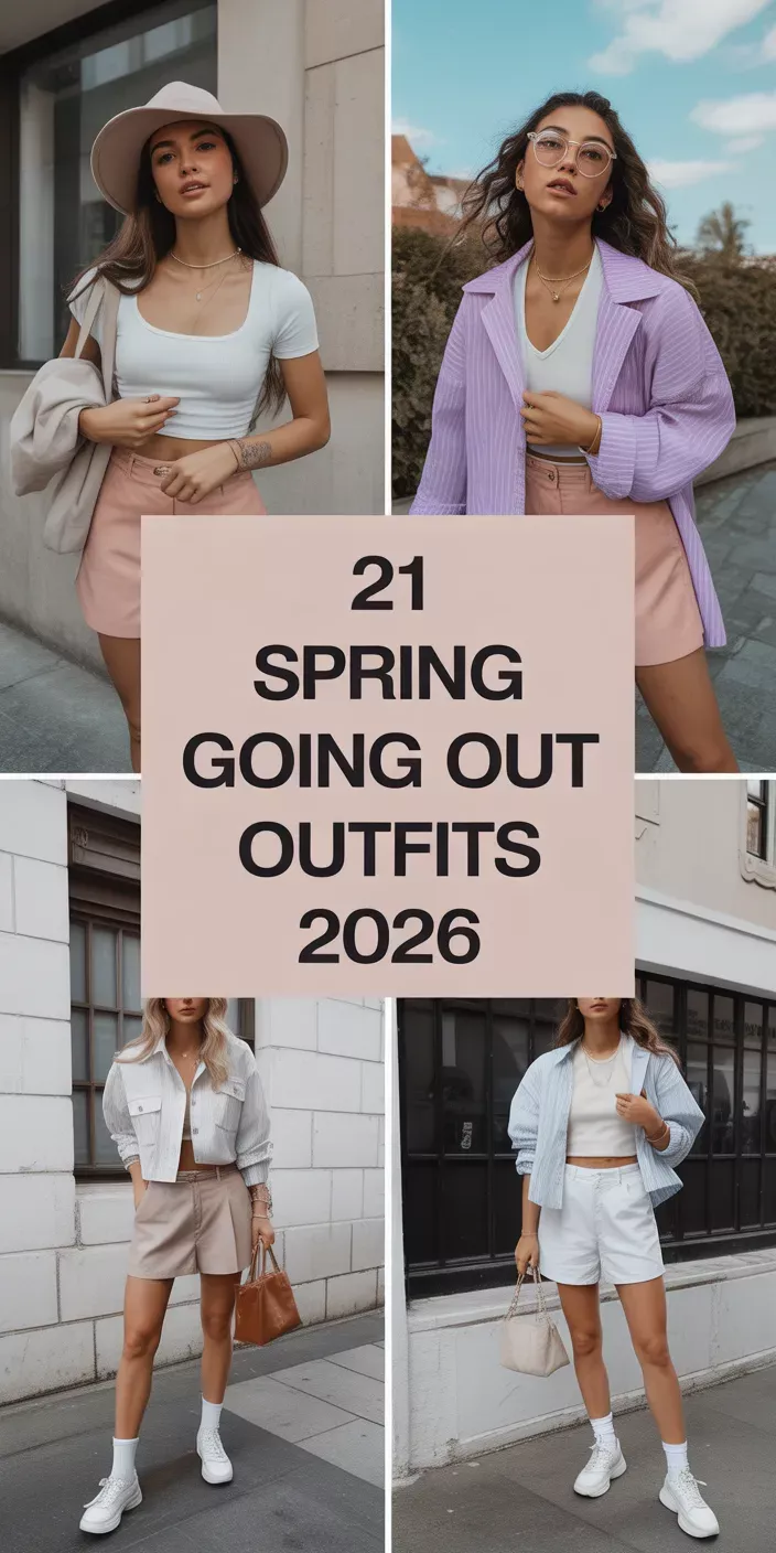 21 Spring Going Out Outfits 2026 That Feel Effortless, Chic, and Totally You
