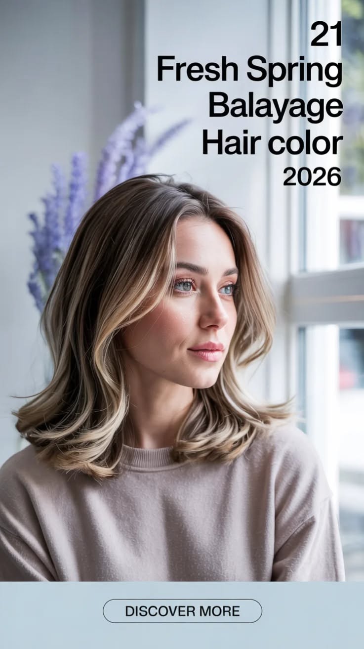 FRESH SPRING BALAYAGE HAIR COLOR 2026