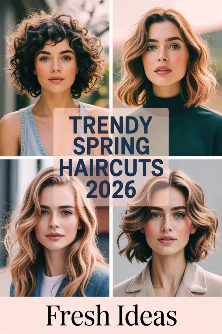 Trendy Spring Haircuts 2026 That Feel Fresh, Soft, and Effortless