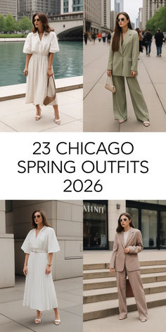 CHICAGO SPRING OUTFITS