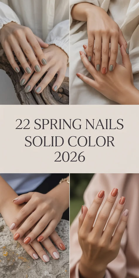 SPRING NAILS SOLID COLOR