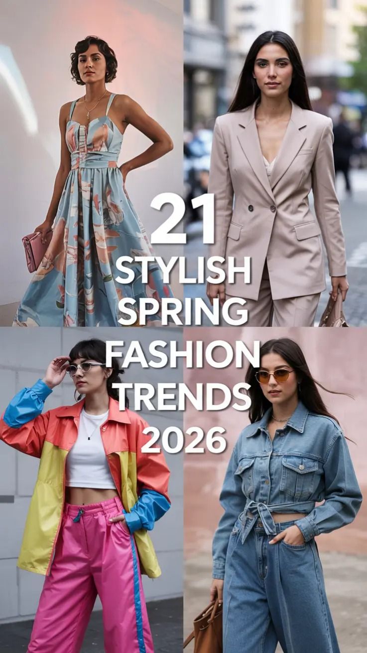 Stylish Spring Fashion Trends 2026 – Street Style Outfits You’ll Actually Wear