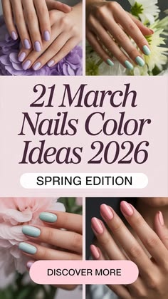 March Nails Color Ideas 2026