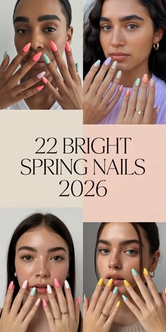 BRIGHT SPRING NAILS