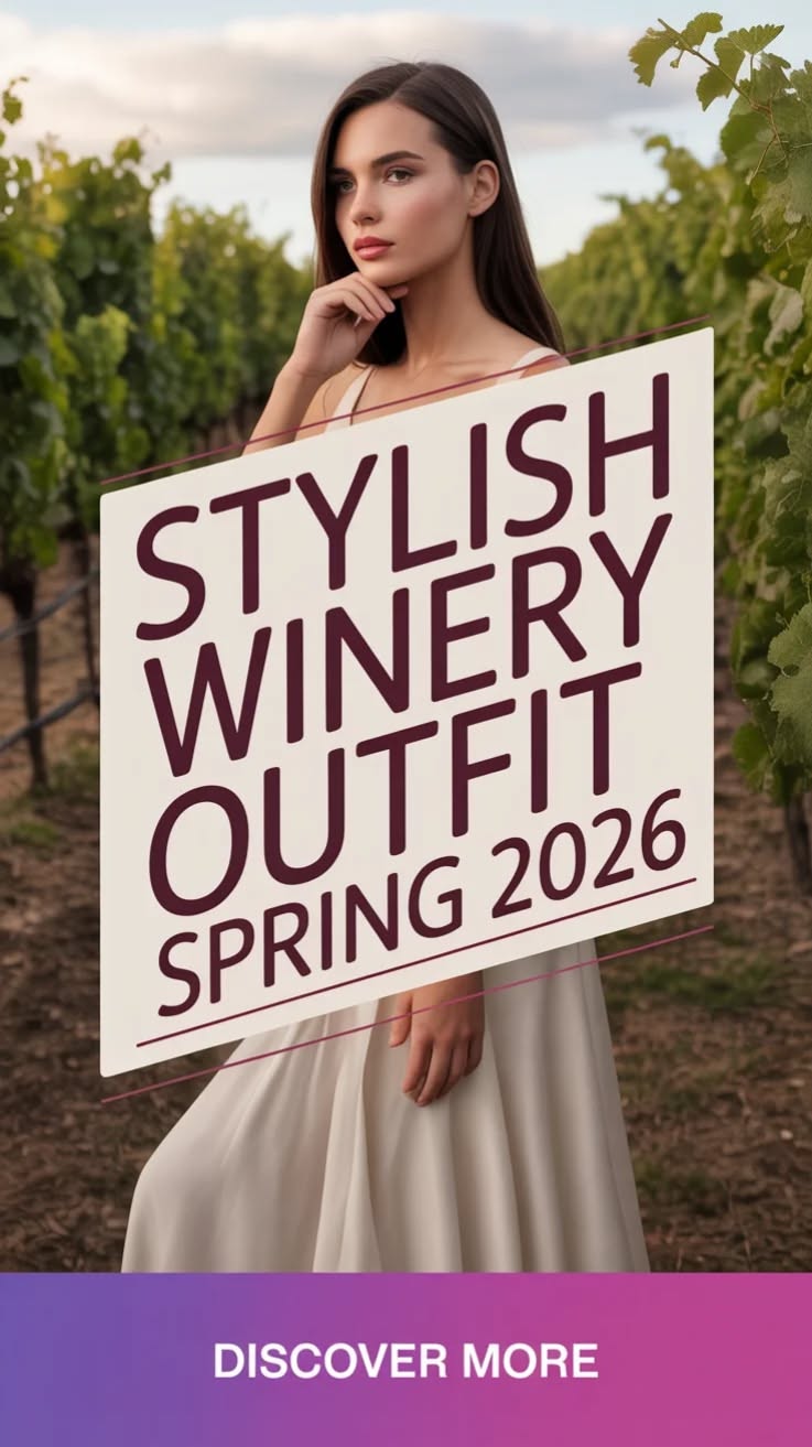 Stylish Winery Outfit Spring 2026: What to Wear for a Chic Vineyard Day