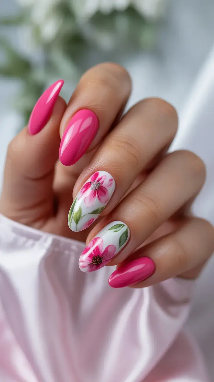 25 Bold Spring Hot Pink Nails 2026 That Make a Statement