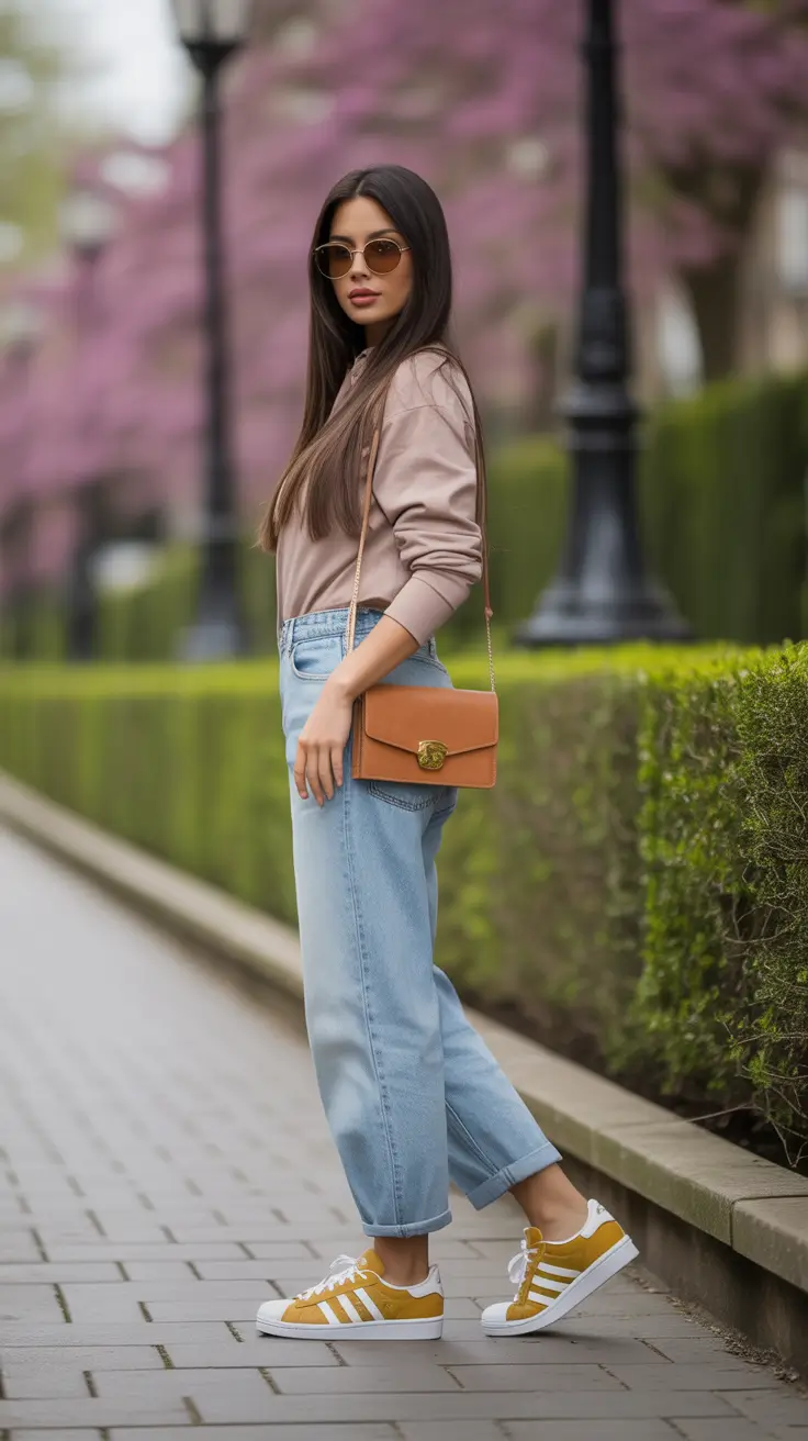 25 Spring Sneakers Outfit Ideas for 2026 That Feel Fresh, Modern, and Wearable
