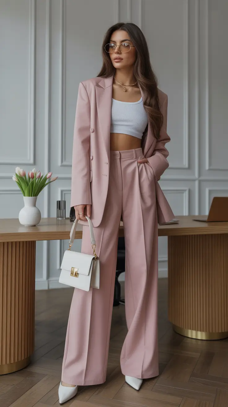 24 Professional Spring Office Outfits 2026 to Refresh Your Workwear Style