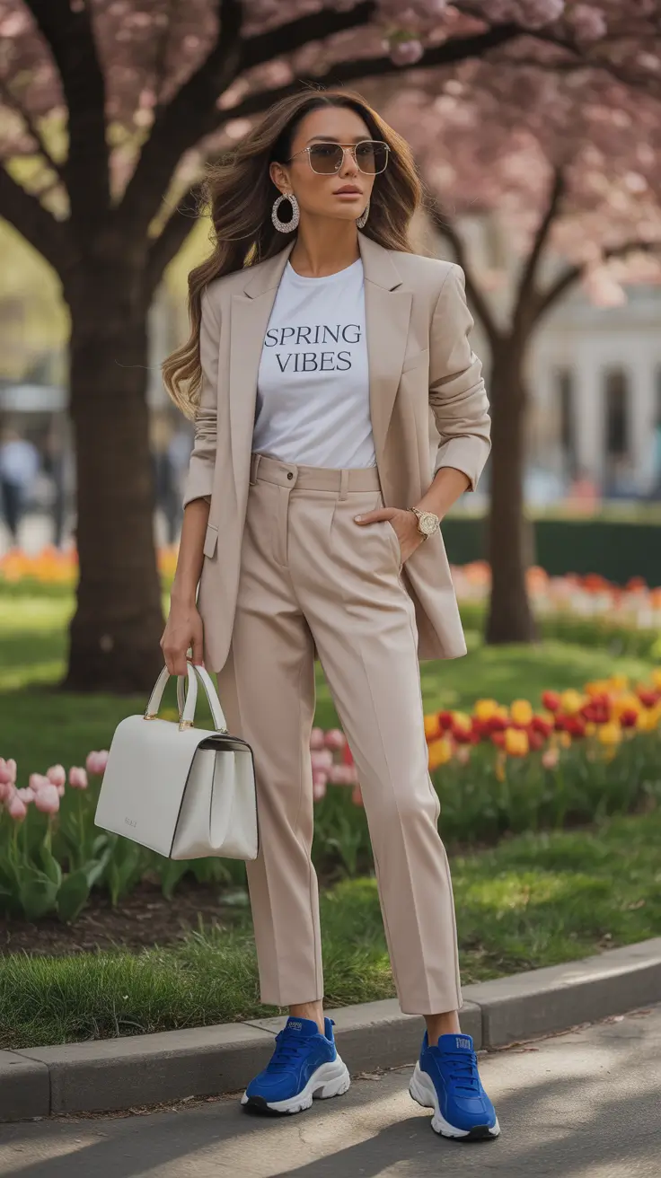 25 Spring Sneakers Outfit Ideas for 2026 That Feel Fresh, Modern, and Wearable