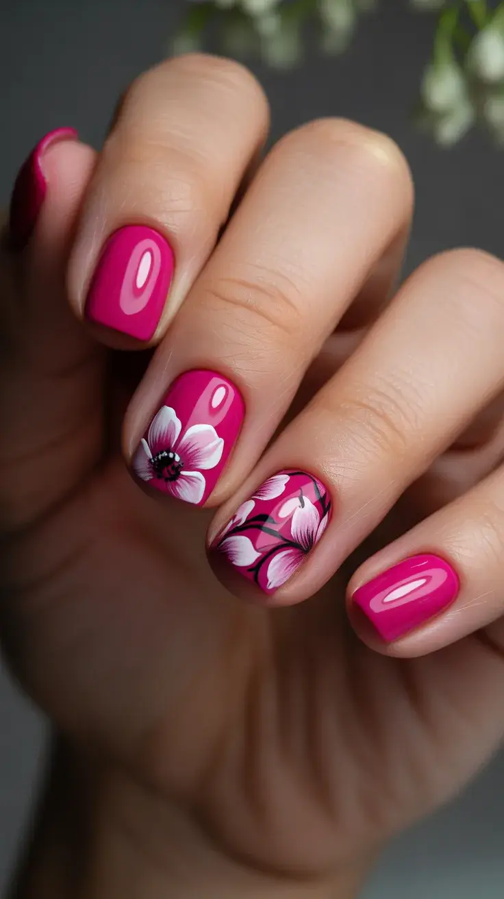 25 Bold Spring Hot Pink Nails 2026 That Make a Statement