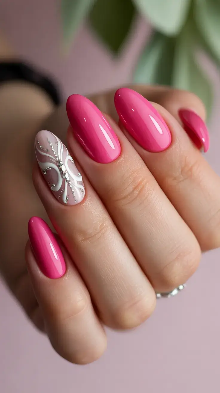 25 Bold Spring Hot Pink Nails 2026 That Make a Statement