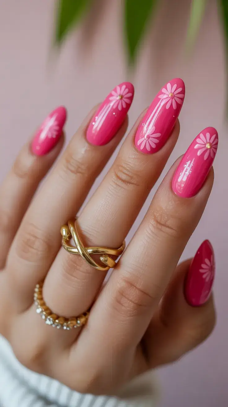 25 Bold Spring Hot Pink Nails 2026 That Make a Statement