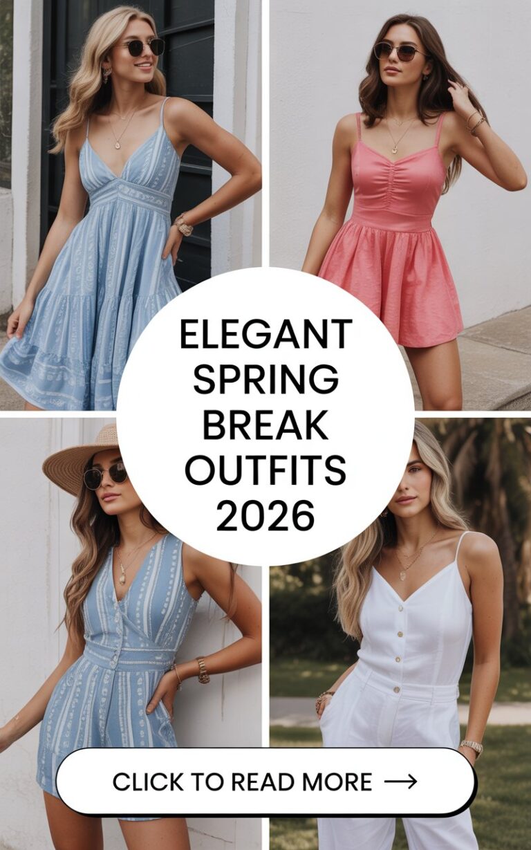 Elegant Spring Break Outfit 2026: Chic Ideas for a Stylish Getaway