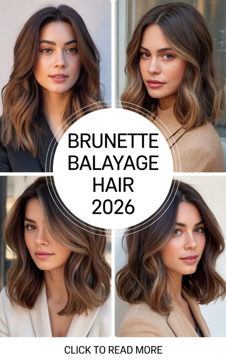 Stunning Brunette Balayage Hair 2026 Ideas That Feel Fresh, Modern & Effortlessly Chic