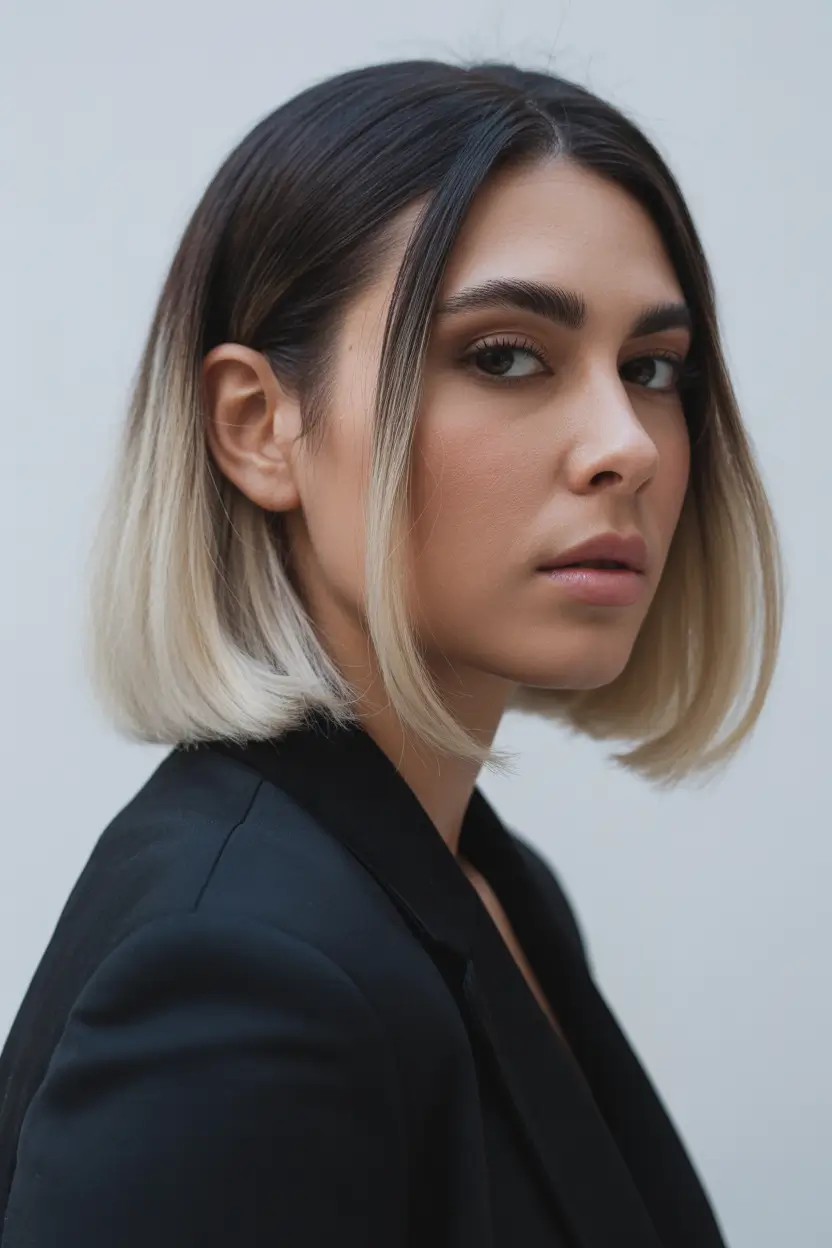 best spring bob haircuts 2026 Chic Ombre Bob with Sleek Spring Precision