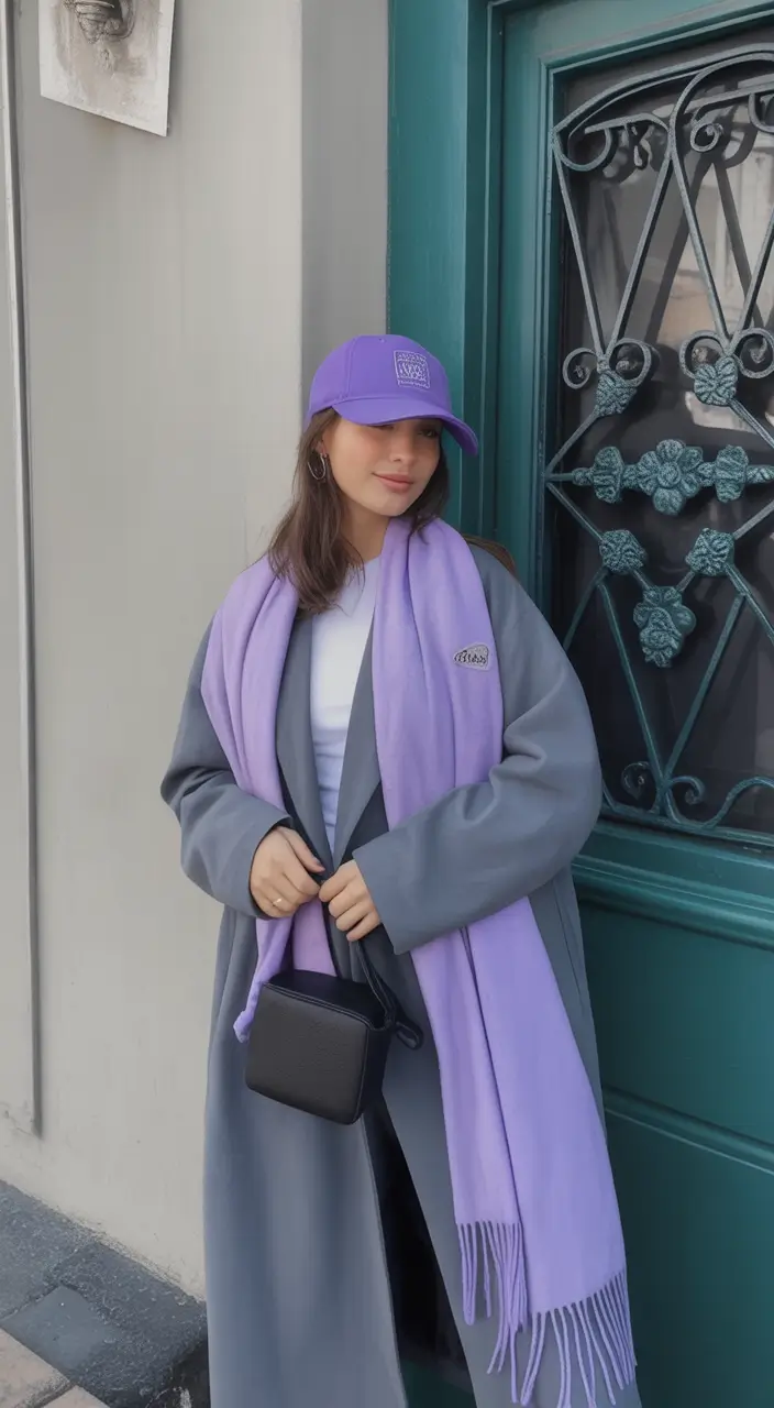 sophisticated spring transition outfits for 2026 Soft Lavender Accents With Early Spring Charm