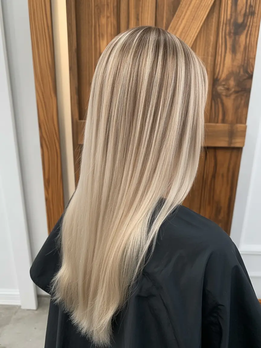 modern spring blonde hair color inspiration 2026 Dimensional Rooted Blonde With A Smooth Finish