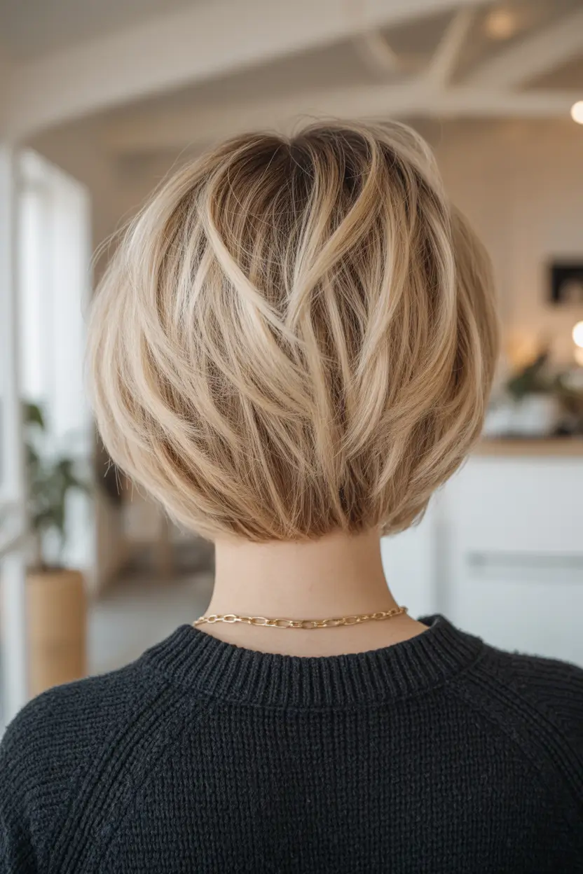 Modern Spring Haircuts For Plus Size Women 2026 Rounded Short Bob With Dimensional Layers