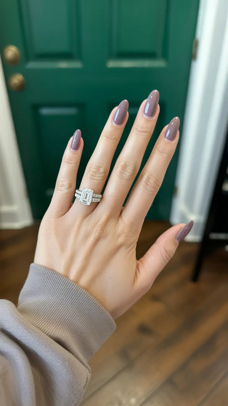 trendy spring nail colors 2026 + Cool Taupe Neutral For Quiet-Luxury Spring Days