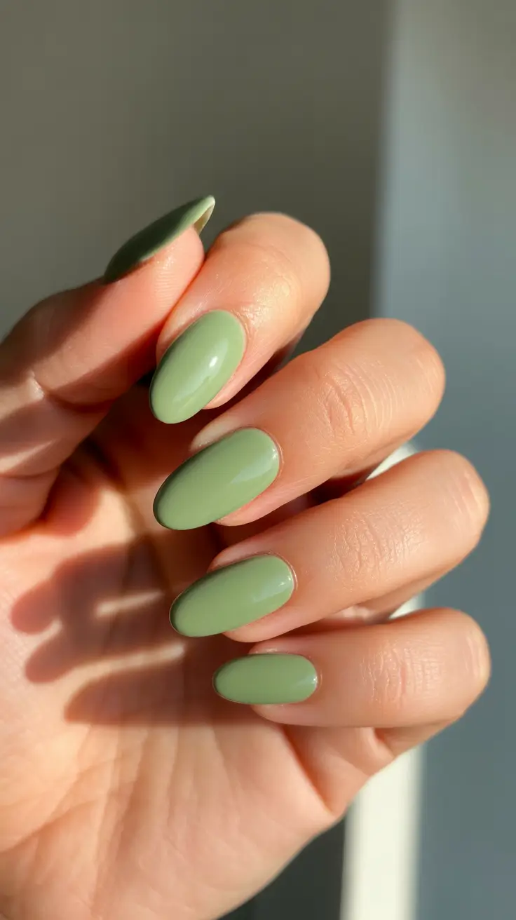 trendy spring nail colors 2026 + Sage Green Calm That Still Feels Trend-Forward