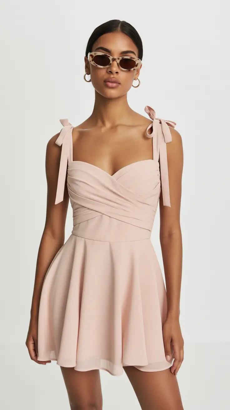 stylish date spring outfits for 2026 Soft Blush Romance That Feels Modern