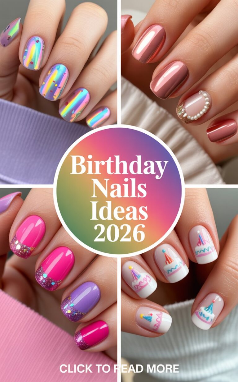 Birthday Nails Ideas 2026 That Feel Cute, Classy, and Celebration-Ready