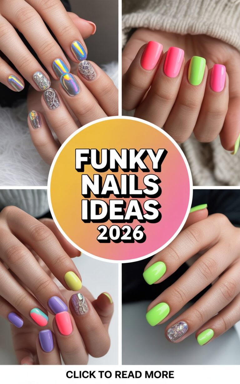 20 Funky Nails Ideas 2026 That Are Fun, Colorful, and Stylish