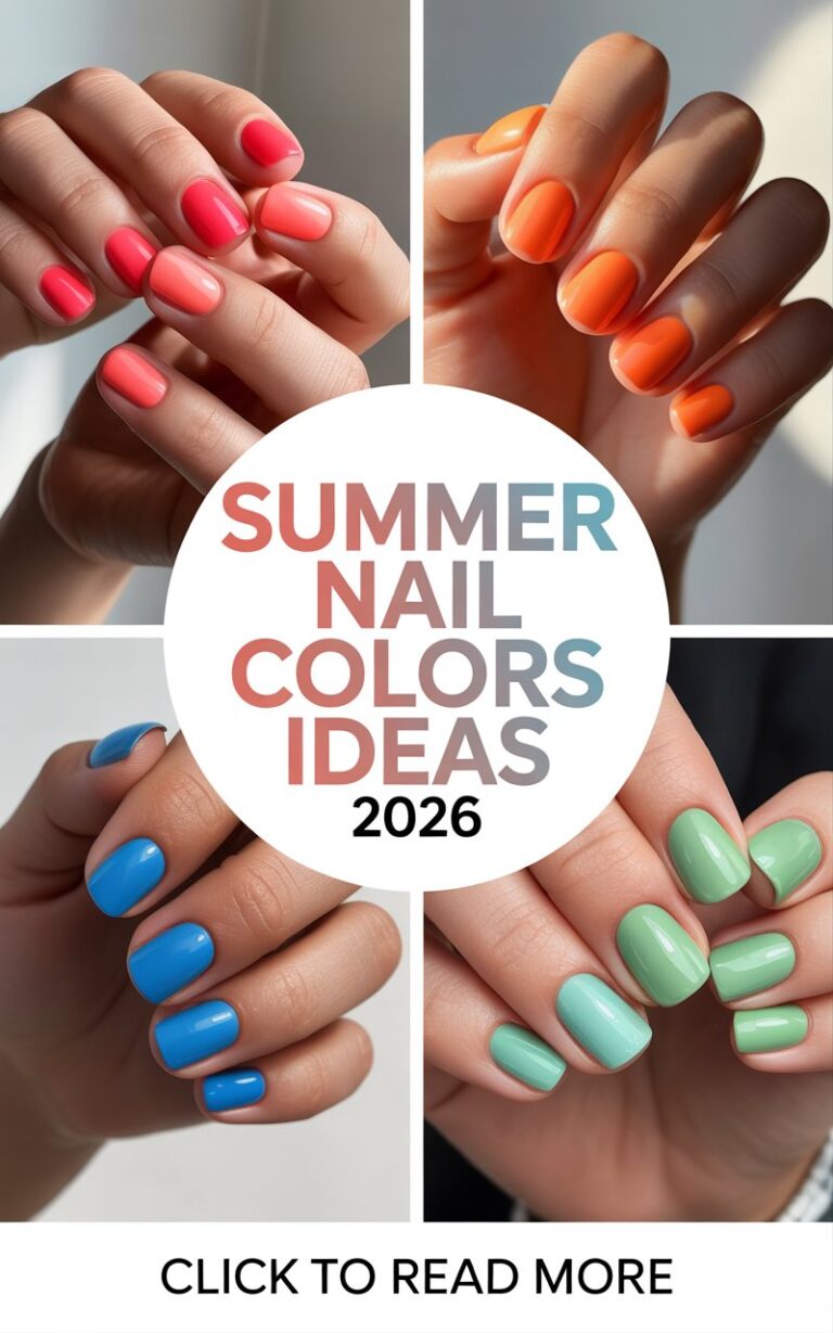 Summer Nail Colors Ideas 2026 That Feel Fresh, Bold, And Effortlessly Chic