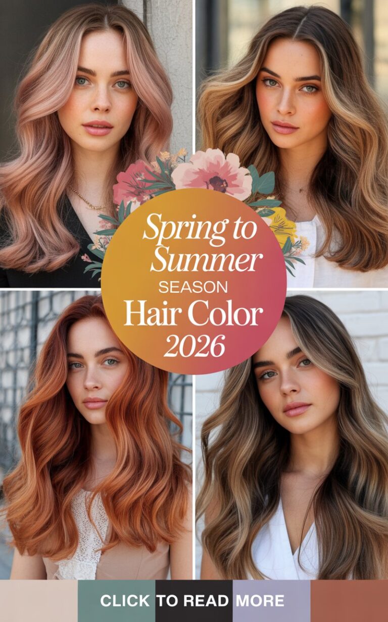 Spring to Summer Season Hair Color Ideas 2026 That Will Brighten Your Look