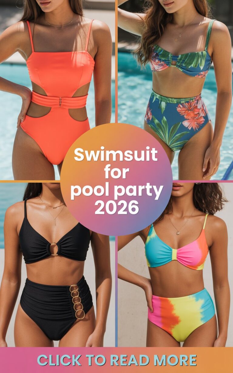 Swimsuit for Pool Party 2026: Cute, Bold & Trendy Outfit Ideas You’ll Want to Copy