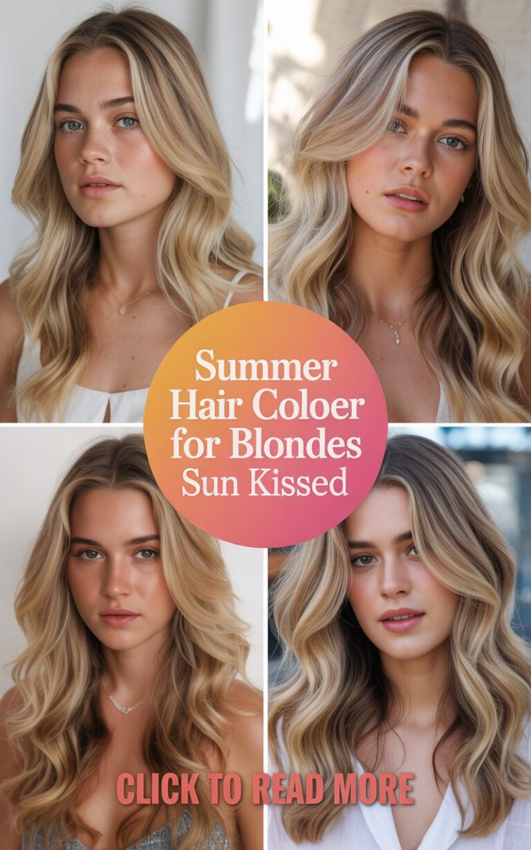 Summer Hair Color for Blondes 2026 Sun Kissed: Fresh Blonde Highlights, Balayage & Fun Color Ideas